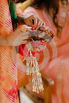 Hindu wedding ceremony.