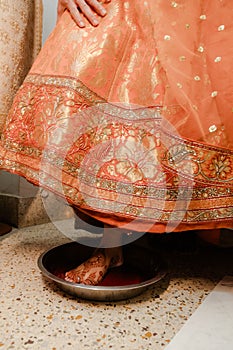 Hindu wedding ceremony.