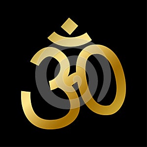 Hinduism faith symbol isolated religion hindu sign