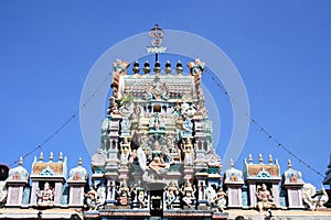 Hinduism Temple In Penang, Malaysia