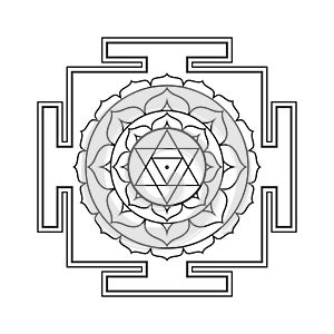 Hinduism yantra sacred geometry mandala