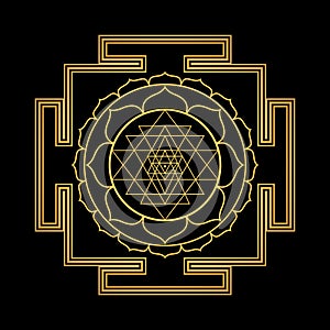 Hinduism yantra sacred geometry mandala