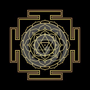 Hinduism yantra sacred geometry mandala