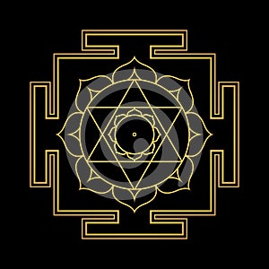 Hinduism yantra sacred geometry mandala