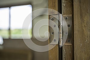 Hinge door wood