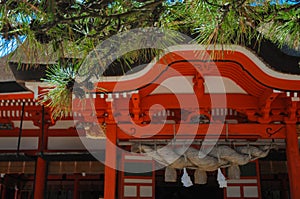 Hinomisaki Shrine located in Izumo, Shimane prefecture, Japan. The closest station for visiting here is JR Izumo station, and 45 m