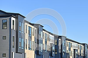 Hip City Townhouses in Blue and Black 2