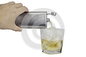 Hip Flask Pour