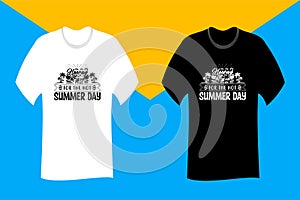 Hip Hip Hooray for the Hot Summer Day SVG T Shirt Design