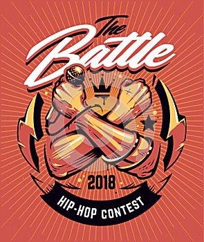 Hip-hop Battle Poster Design