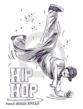 Hip hop dancer