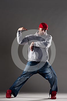 Hip-hop man dancing