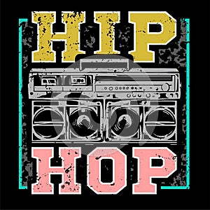 Hip hop print