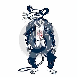 Hip Hop Rat: A Tacky Cartoon With Folk Punk Aesthetics