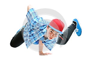 Hip-hop style dancer