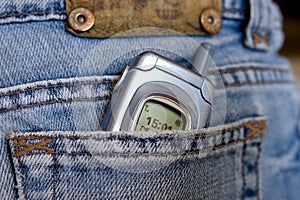 Hip-pocket and phone