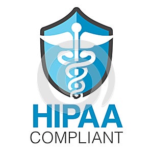 HIPAA Compliance Icon Graphic