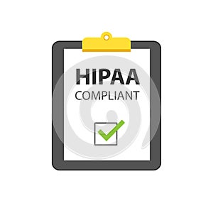 HIPAA Compliant icon photo