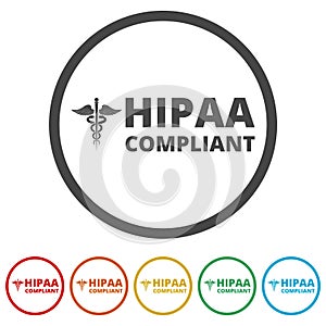 HIPAA - Health Insurance Portability and Accountability Act icon