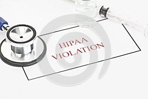 HIPAA Regulations photo