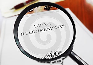 HIPAA Requirements photo