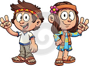 Hippie kids