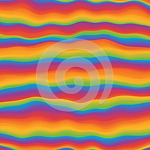 Hippie psychedelic vivid rainbow background. Iridescent gradient. Vector illustration