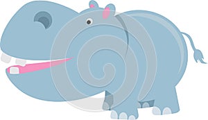 Hippo cartoon