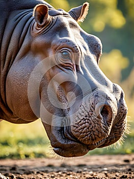 Hippo in Chobe National Park