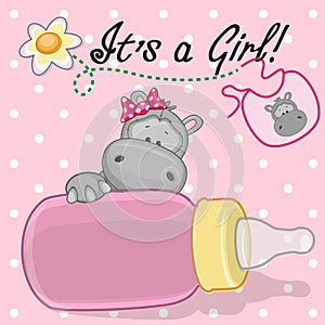 Hippo girl photo