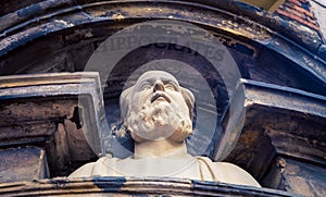 Hippocrates statue amsterdam