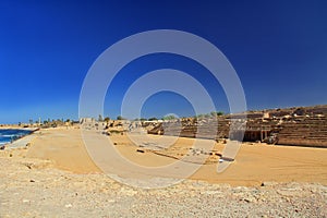 Hippodrome in Caesarea Maritima National Park