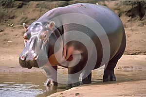 Hippopotamus - Sub-Saharan Africa (Generative AI)
