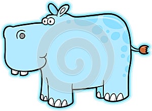 Hippopotamus Vector photo