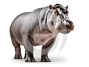 Hippopotamuses are mammals. It is an ungulate animal that eats plants. Generative AI