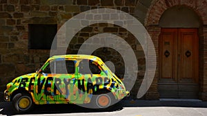Hippy car in Montalcino no.1 photo
