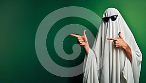 Hipster Ghost Appearance