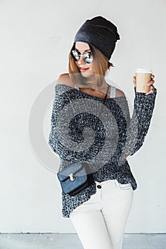 Hipster girl outfit