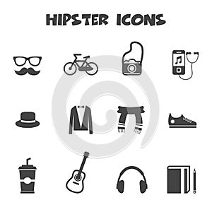 Hipster icons