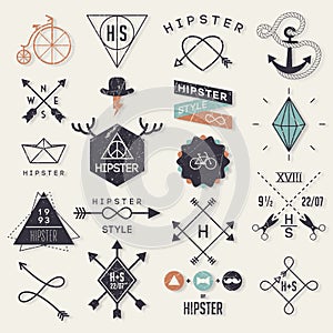 Hipster style elements