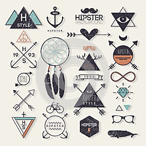 Hipster style elements