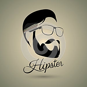 Hipster symbol style