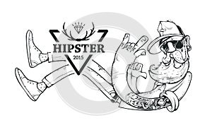 Hipster Vector Art