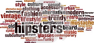 Hipsters word cloud