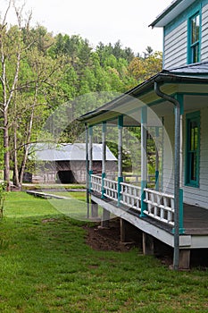 Hiram Caldwell House, Cataloochee Cove, Great Smoky Mountains National Park photo