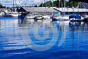 Boats Pier Seattle Washington