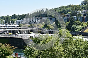 Hiram M. Chittenden Locks Ballard Locks in Seattle, Washington