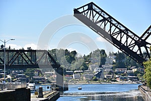 Hiram M. Chittenden Locks Ballard Locks in Seattle, Washington