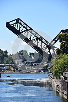 Hiram M. Chittenden Locks Ballard Locks in Seattle, Washington