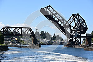 Hiram M. Chittenden Locks Ballard Locks in Seattle, Washington